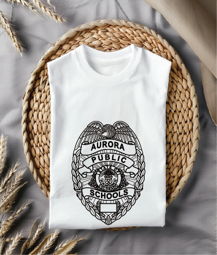 Aurora Public Schools Security Badge SVG Colorado Law Enforcement Vector
