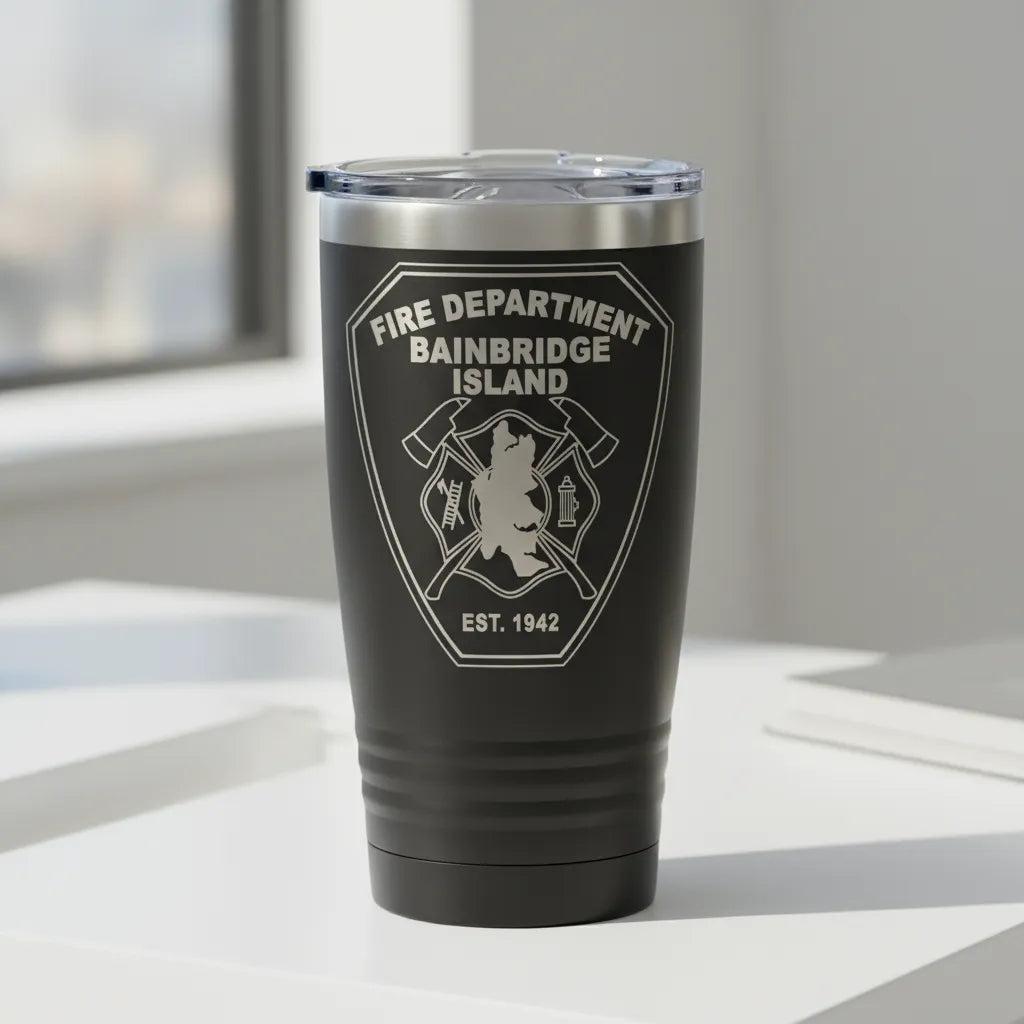 Bainbridge Island Fire Department Patch SVG
Washington Fire Department Vector Design
Maltese Cross Firefighter Engraving File
Bainbridge Island WA Fire Sign CNC File
Mountain Landscape Fire Rescue Vector for Lasers