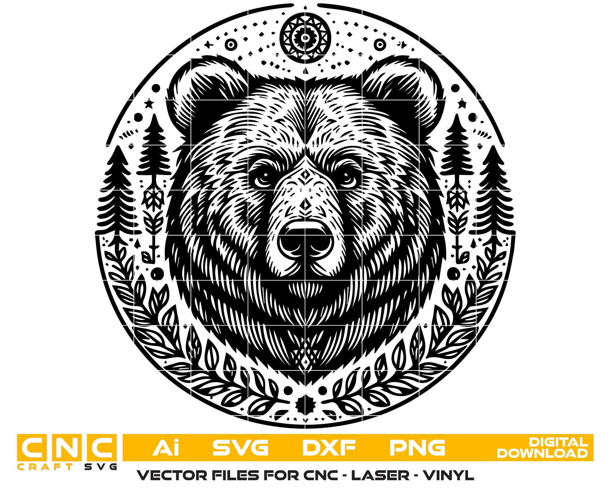 Bear Vector SVG