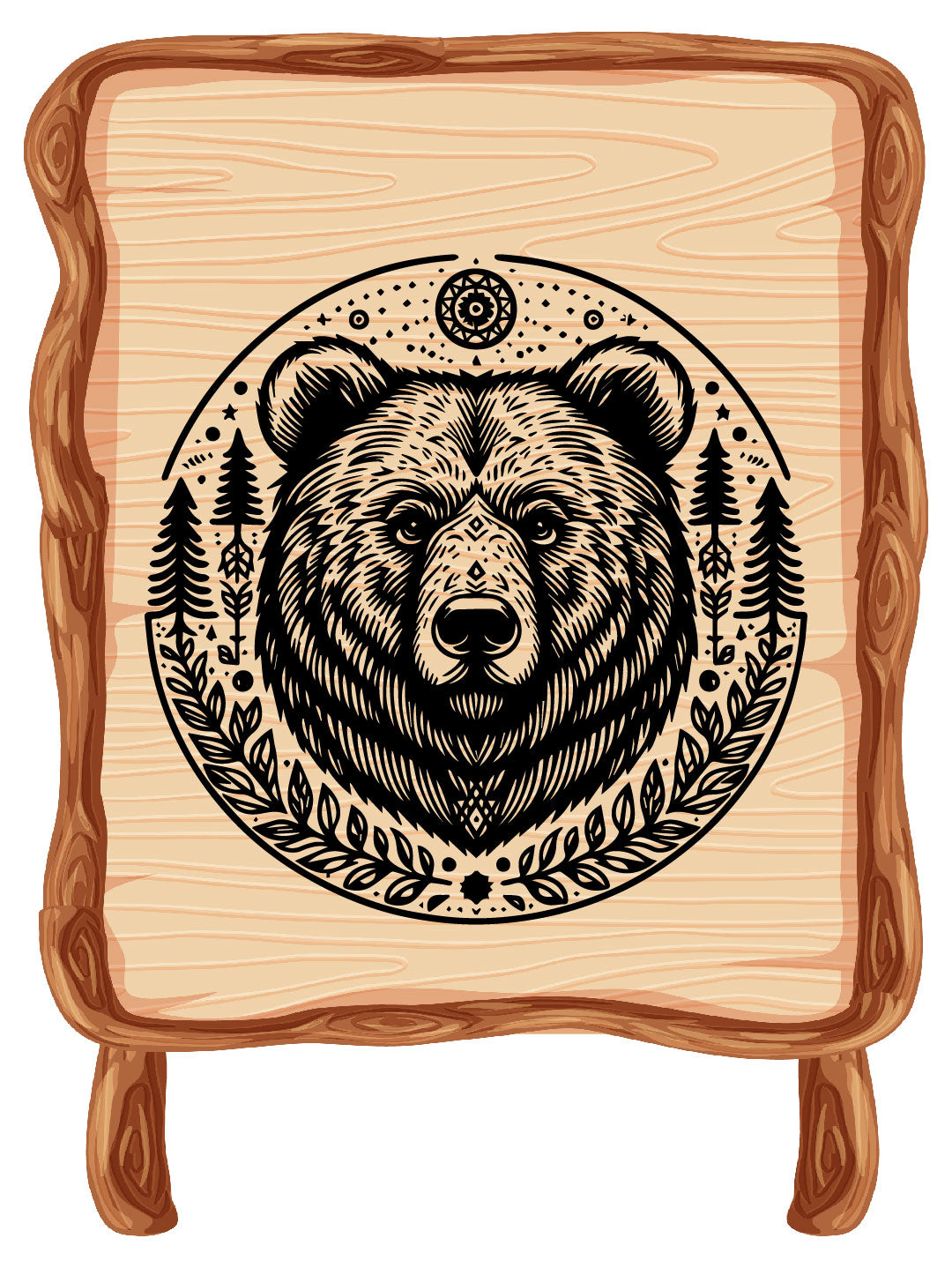 Bear Vector SVG