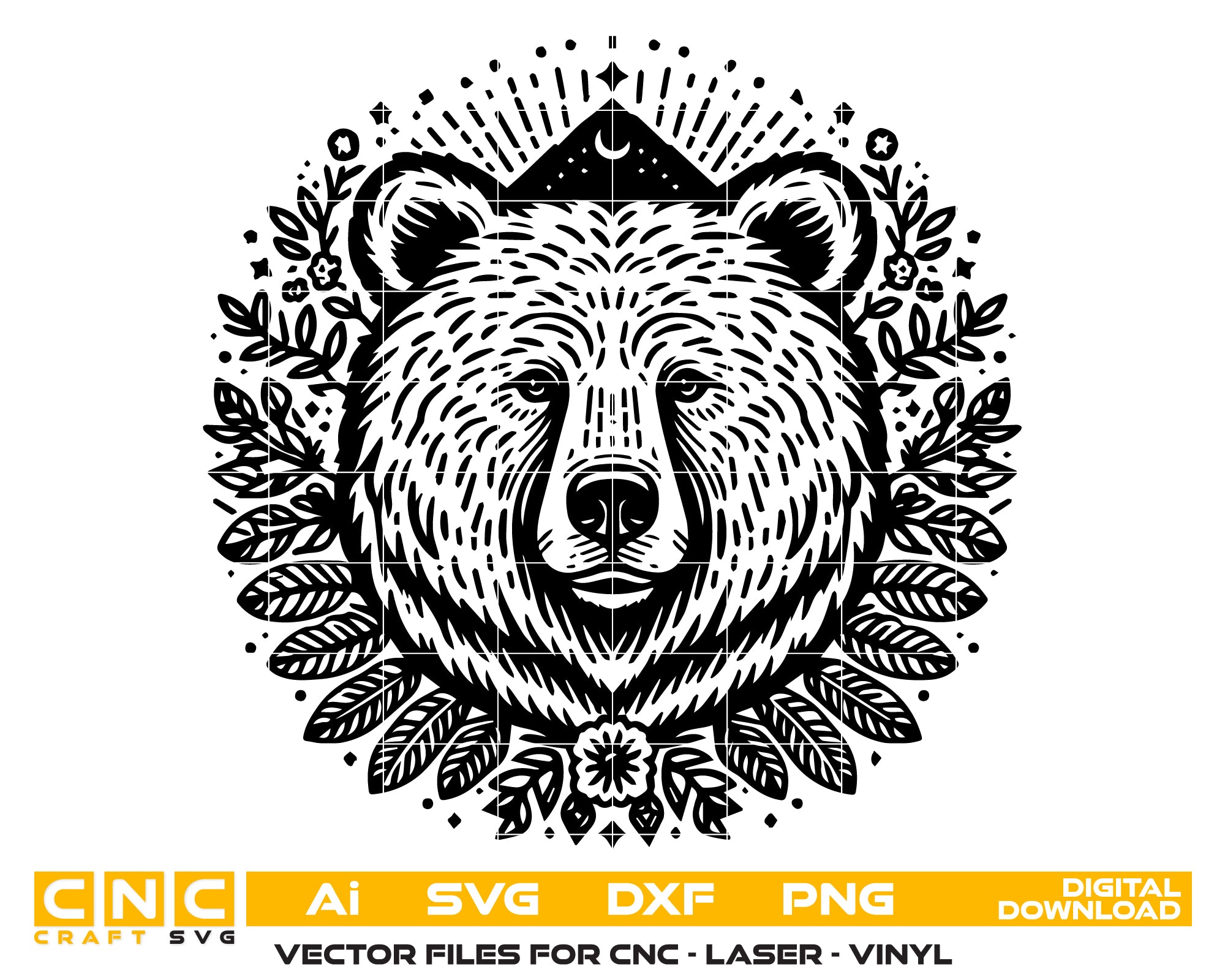 Bear SVG Design