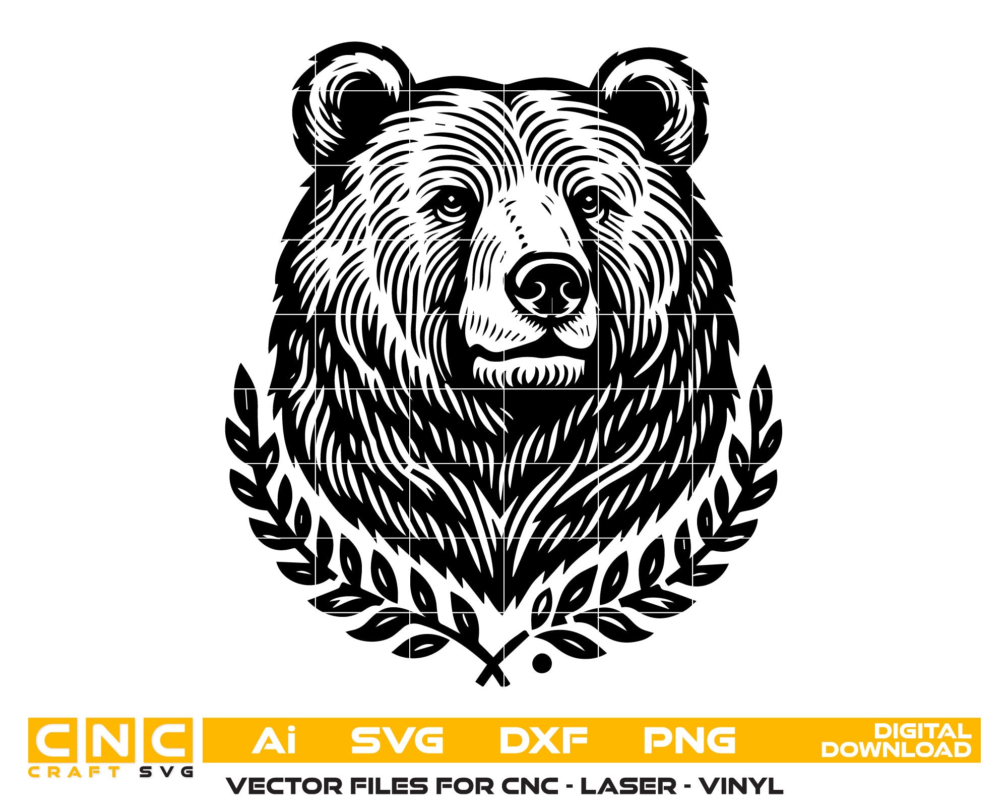 Bear Vector SVG