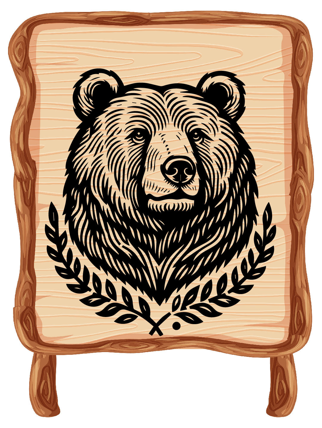 Bear Vector SVG