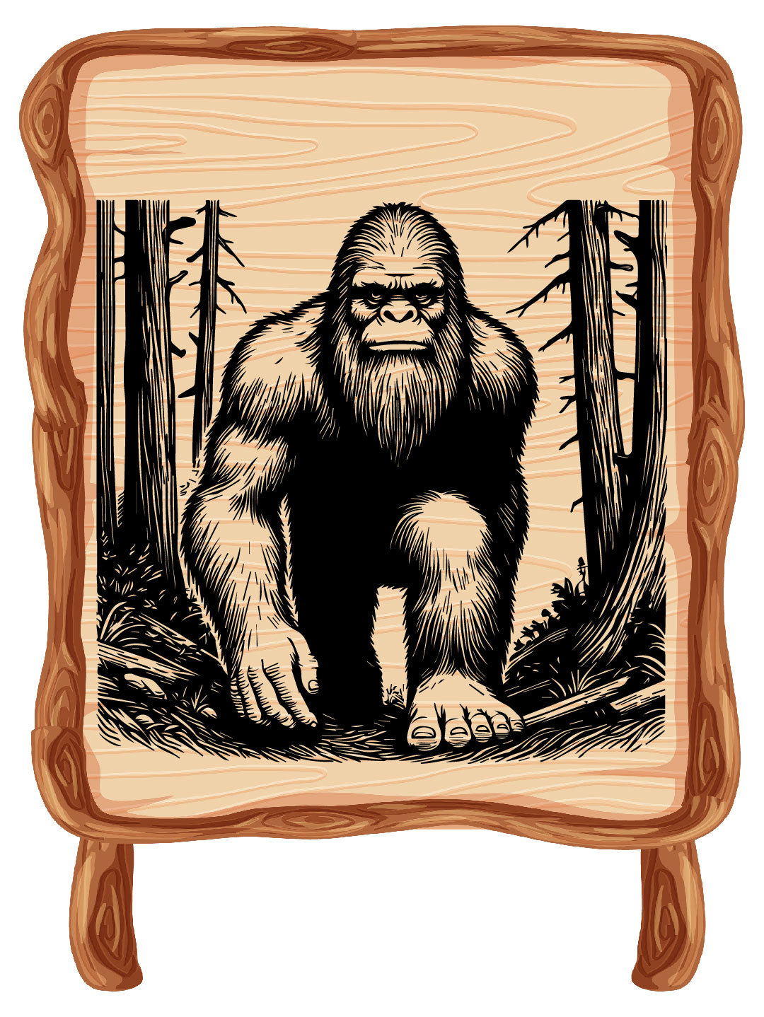 Bigfoot Vector SVG
