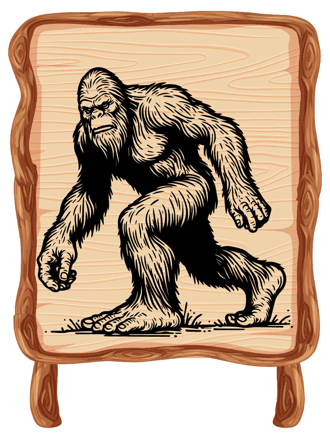 Bigfoot Vector SVG