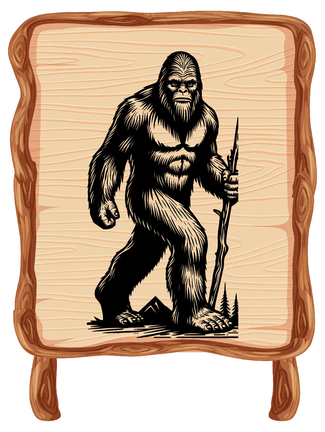 Bigfoot Vector SVG