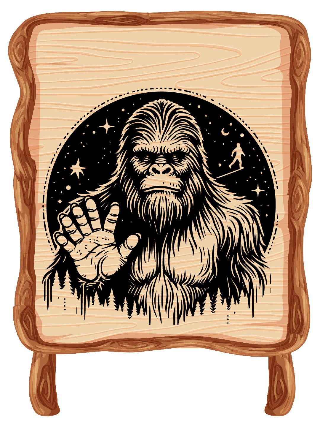 Bigfoot Vector SVG