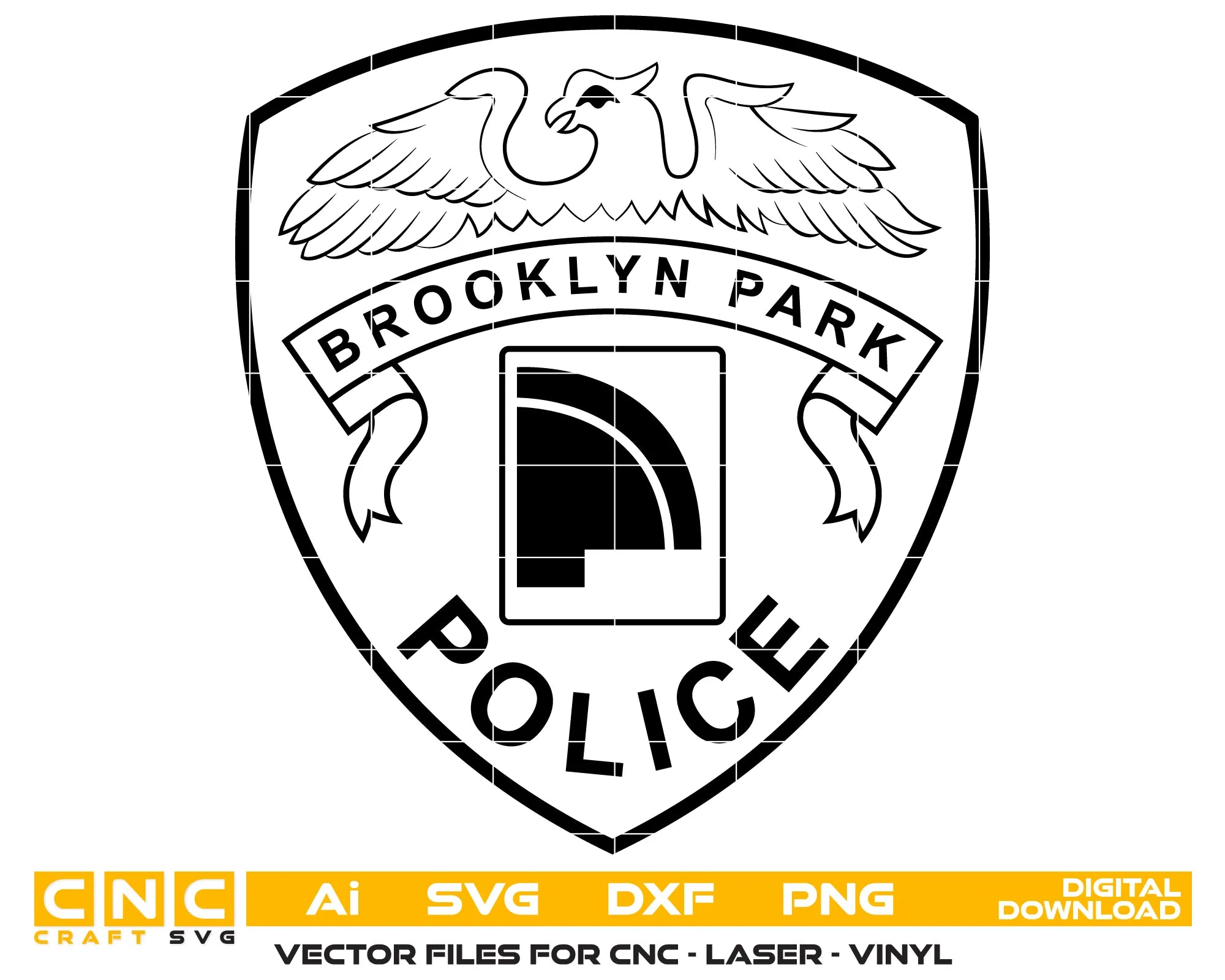 Brooklyn Park Police Department Patch SVG Minnesota Law Enforcement Vector