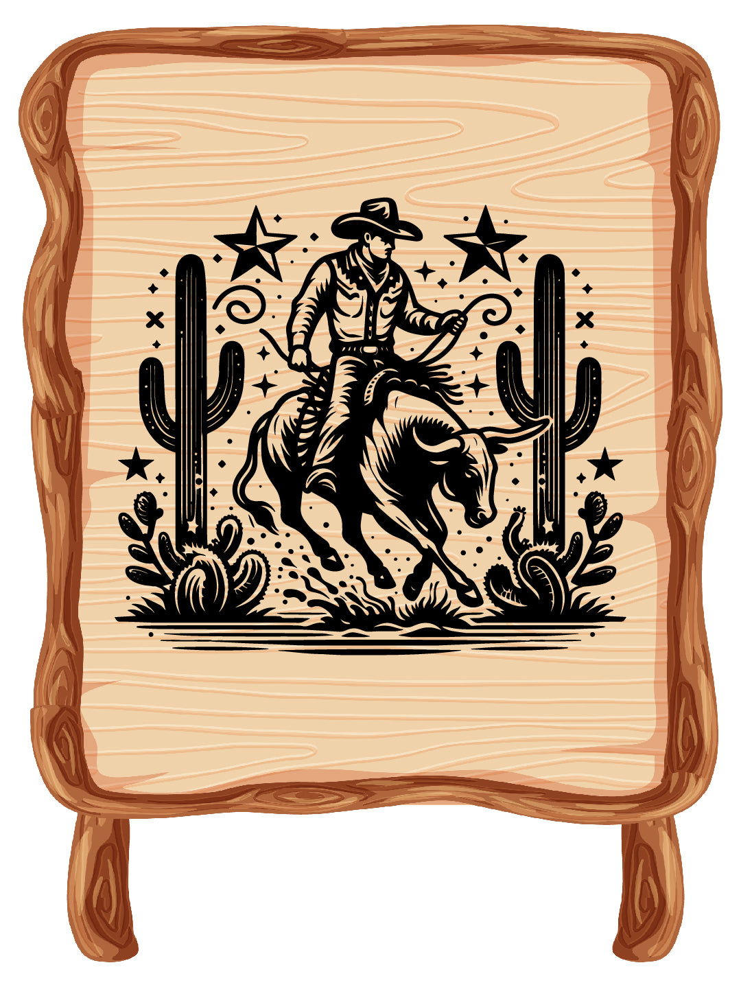 Bull Rider SVG
