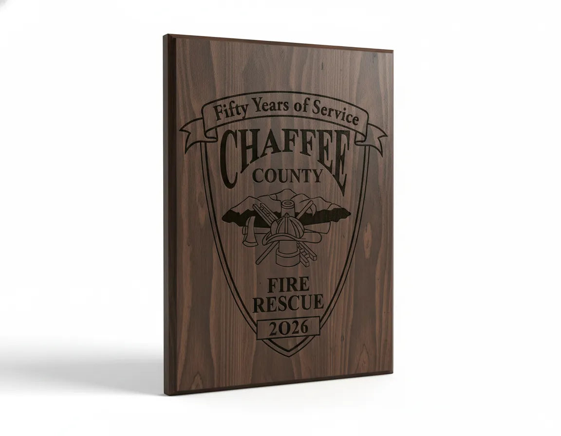 Chaffee County Fire Protection District Logo SVG
Colorado Fire Department Vector Design
Mountain Landscape Fire Rescue Engraving File
Chaffee County CO Fire Sign CNC File
Firefighter Maltese Cross Vector for Laser Cutting