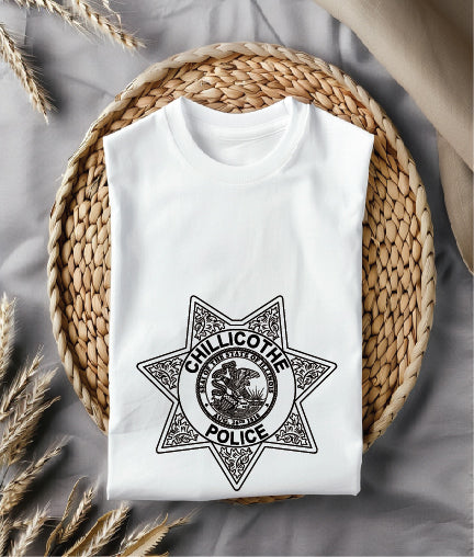 Chillicothe Police Department Badge SVG Illinois Law Enforcement Vector