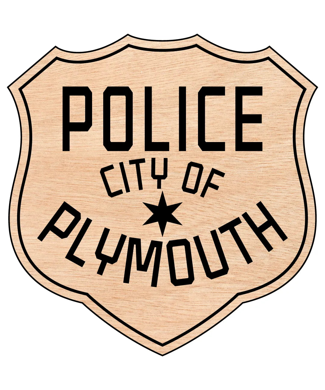 City of Plymouth Police Patch SVG Minnesota Law Enforcement Vector