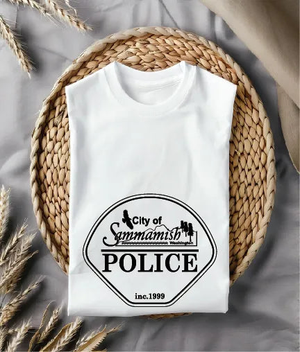 City Of Sammamish Police Department Patch SVG Washington Law Enforcement Vector