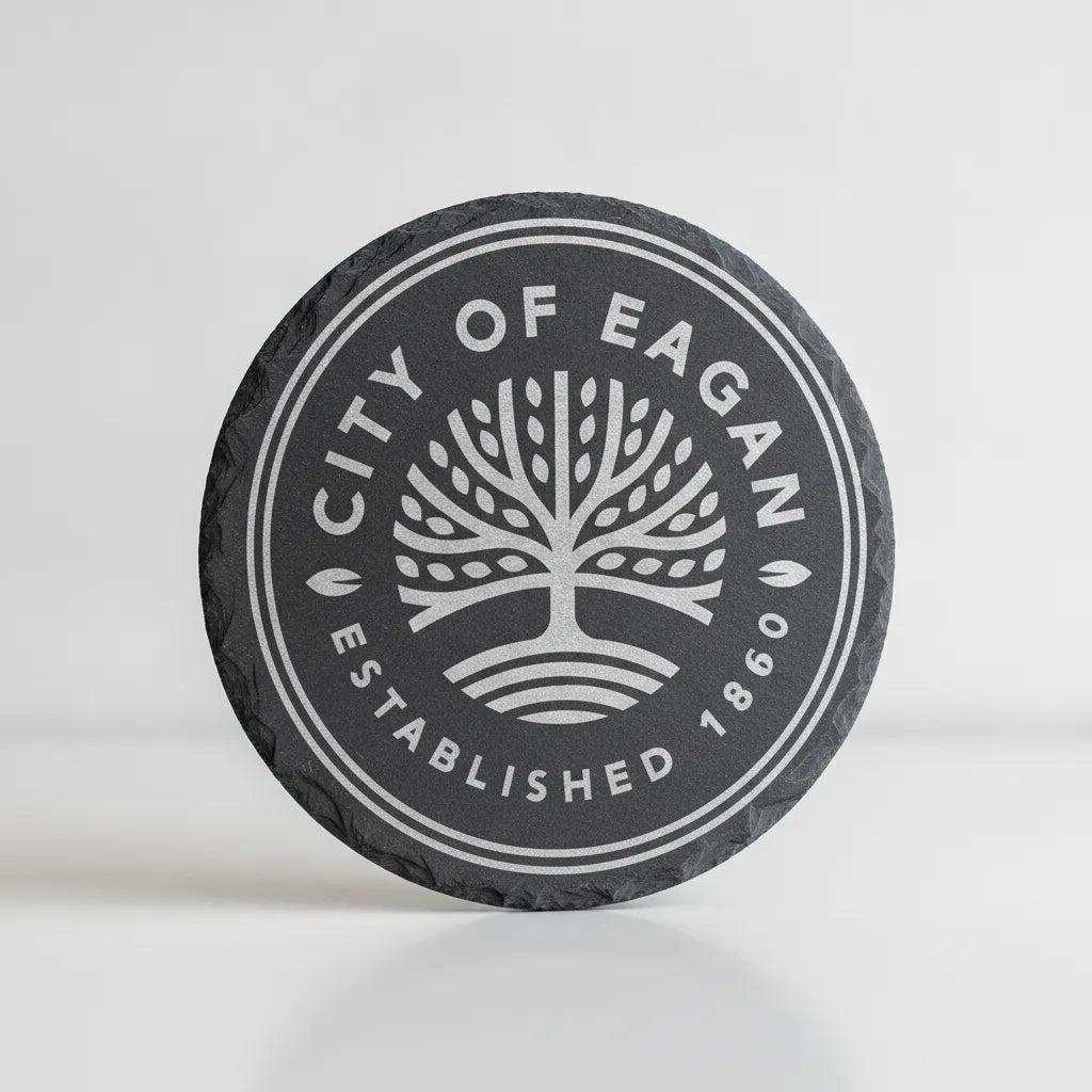 City of Eagan Logo SVG
Minnesota City Seal Vector
Stylized Tree Emblem
City Official Plaque Engraving File
City of Eagan Sign CNC File
