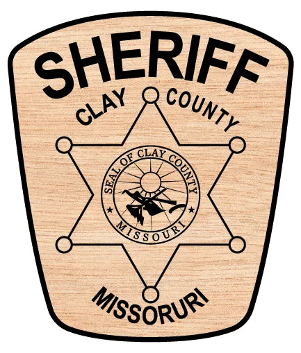Clay County Sheriff's Office Patch Missouri SVG Law Enforcement Vector