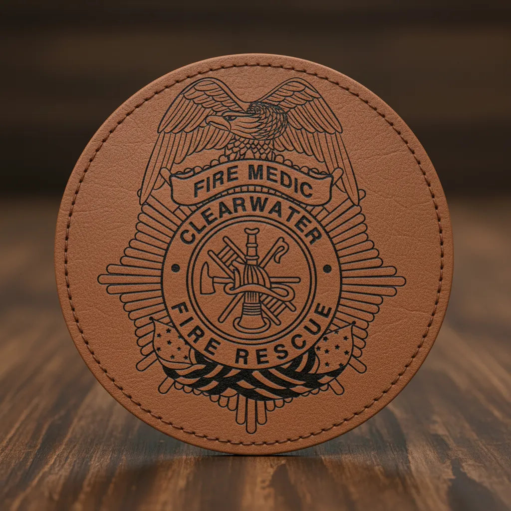 Clearwater Fire Rescue Badge SVG
Florida Firefighter Vector Design
Maltese Cross Fire Dept Engraving File
Clearwater Fire Rescue Sign CNC File
Firefighter Badge Vector for Laser Cutting