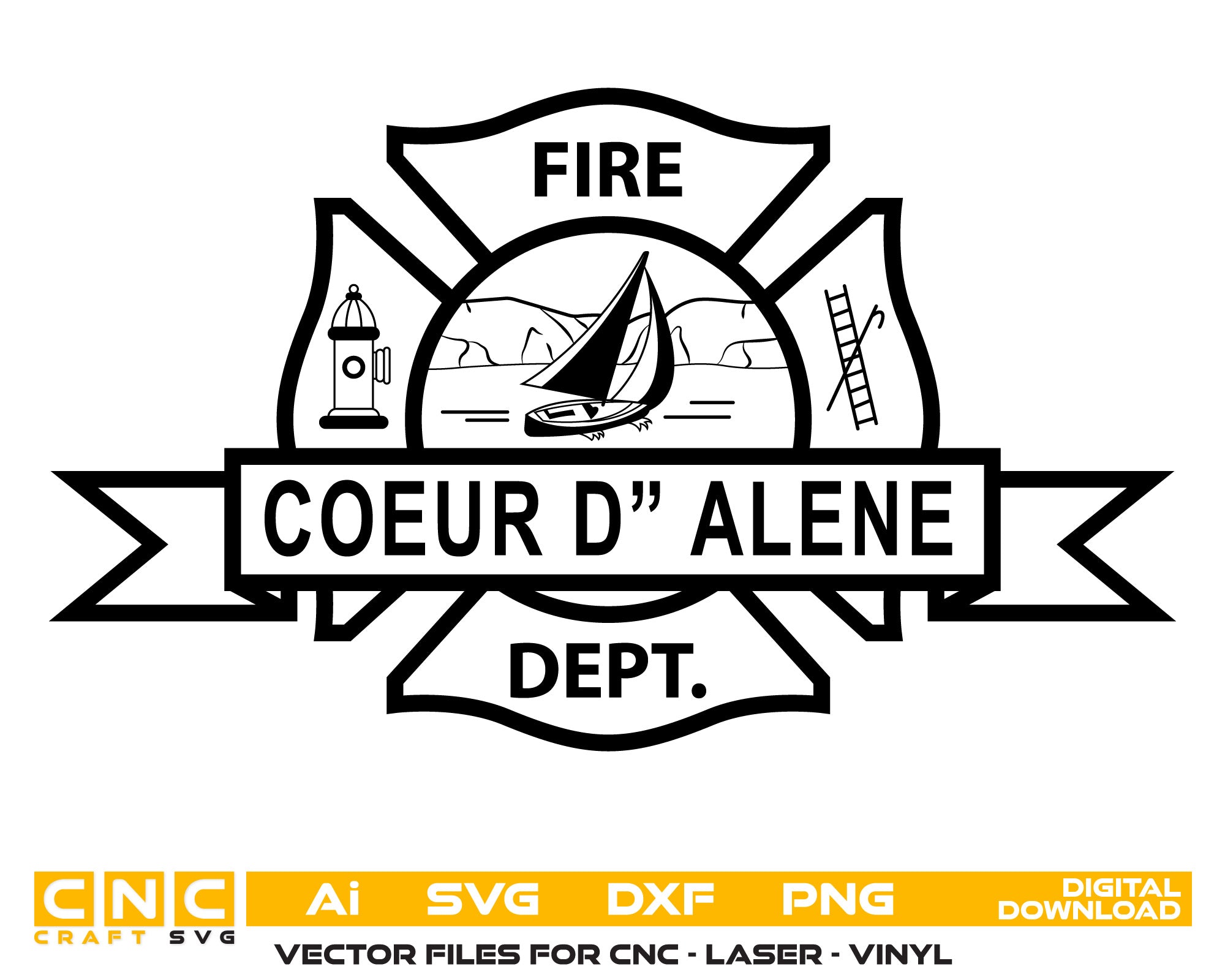 Coeur d'Alene Fire Department Logo SVG
Coeur d'Alene Fire Logo Vector
Fire Department Emblem Color SVG
Fire Rescue Logo Coeur d'Alene
Coeur d'Alene Firefighter Logo