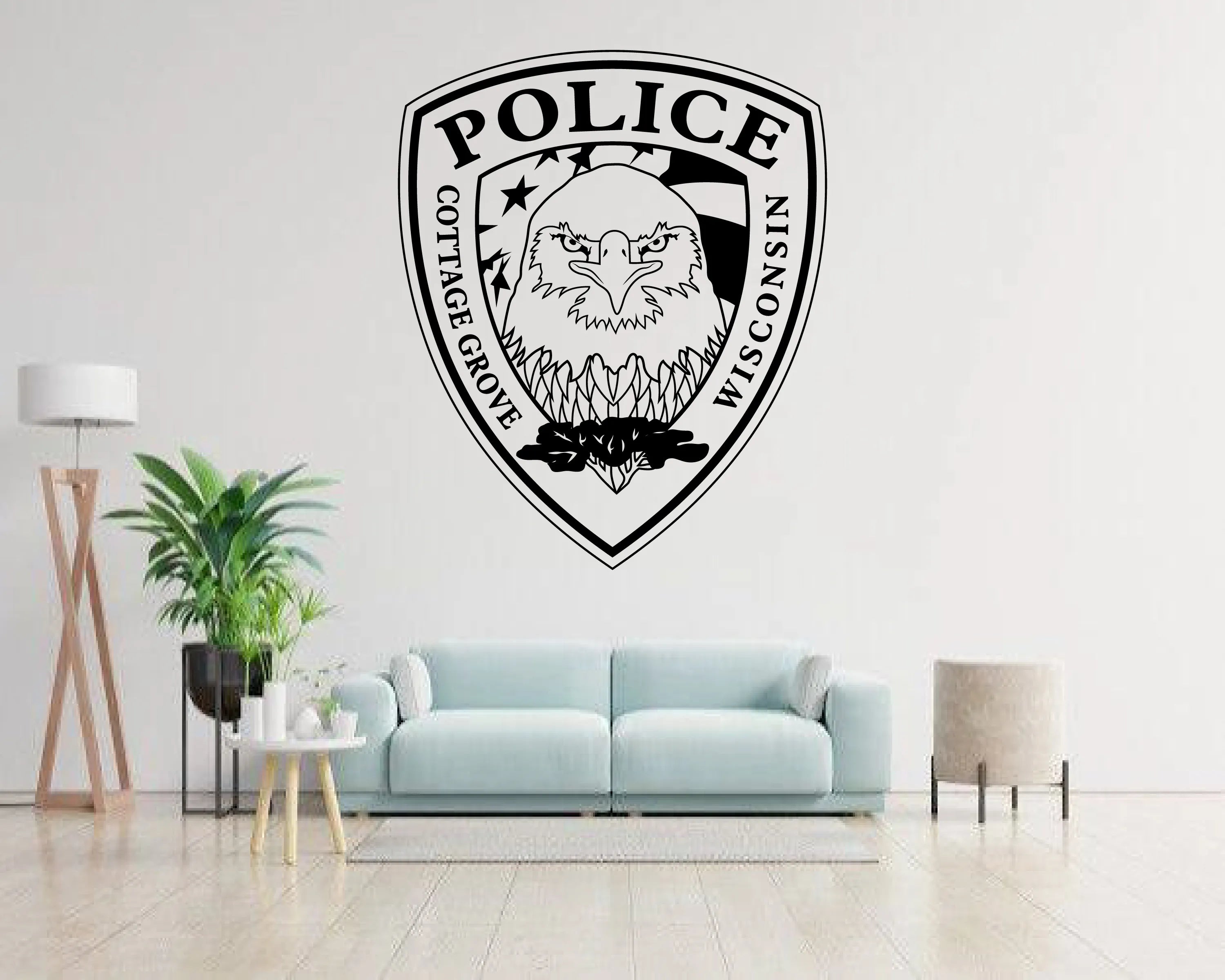 Cottage Grove Police Department Patch SVG Wisconsin Law Enforcement Vector