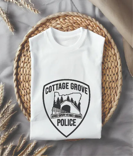 Cottage Grove Police Department Patch SVG Oregon Law Enforcement Vector
