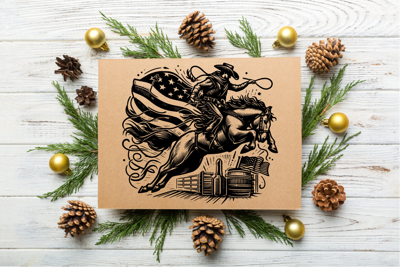 Cowboy Logo Vector File