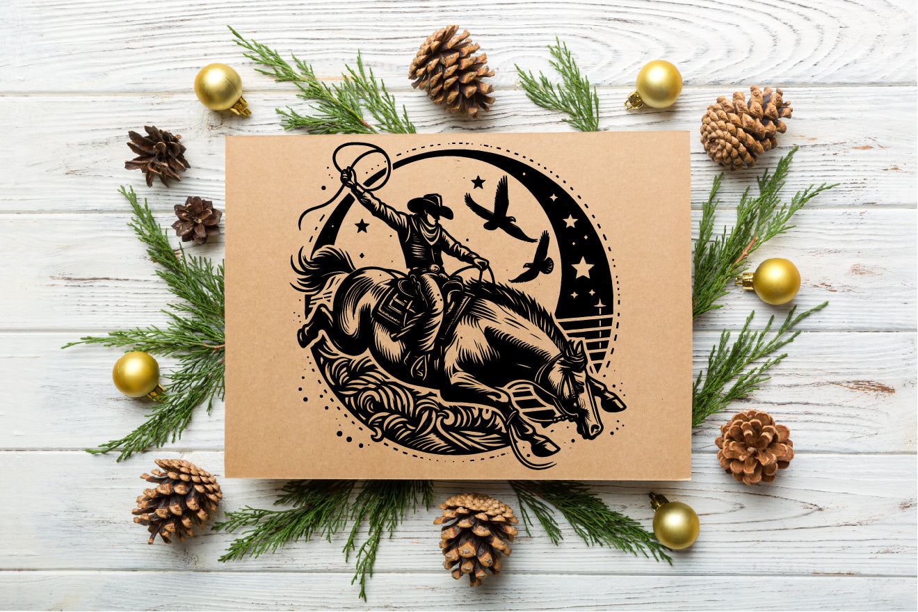 Cowboy Vector Design File