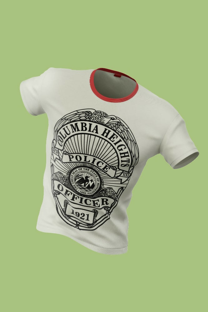 Columbia Heights Police officer badge