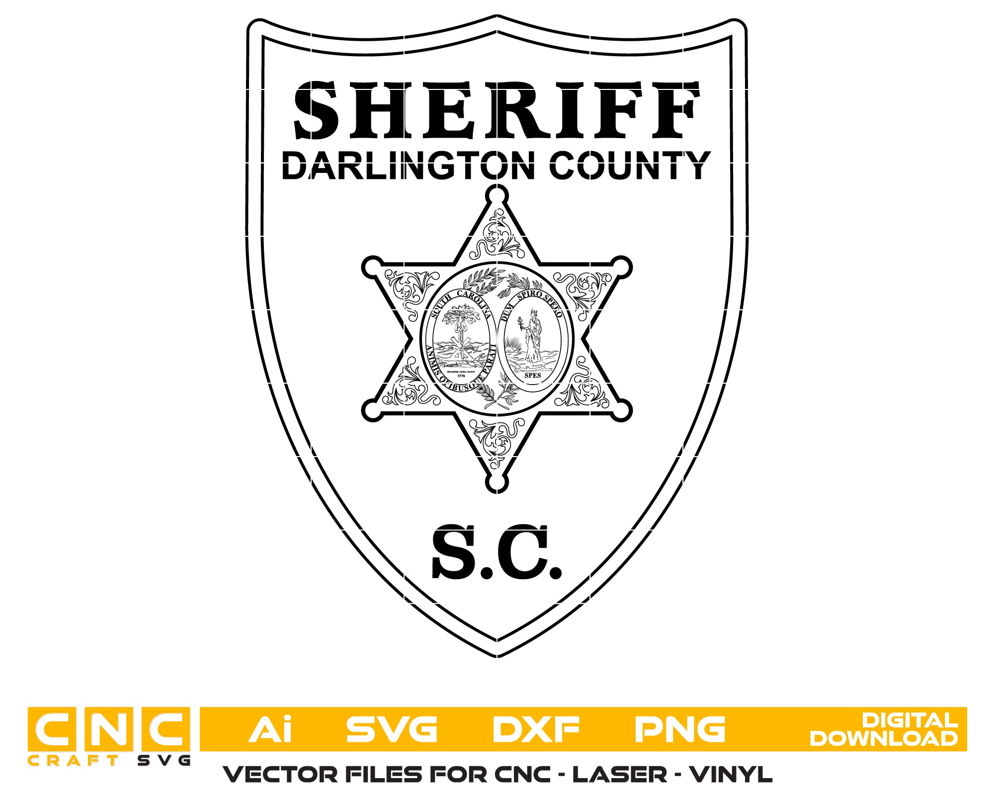 Darlington County Sheriff Logo SVG
Darlington Sheriff Logo Vector
Law Enforcement Logo Darlington County
Sheriff Office Logo SVG
Darlington County Sheriff Emblem