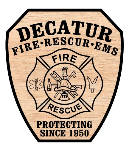 Decatur Fire Department Patch Tennessee SVG Firefighter Vector