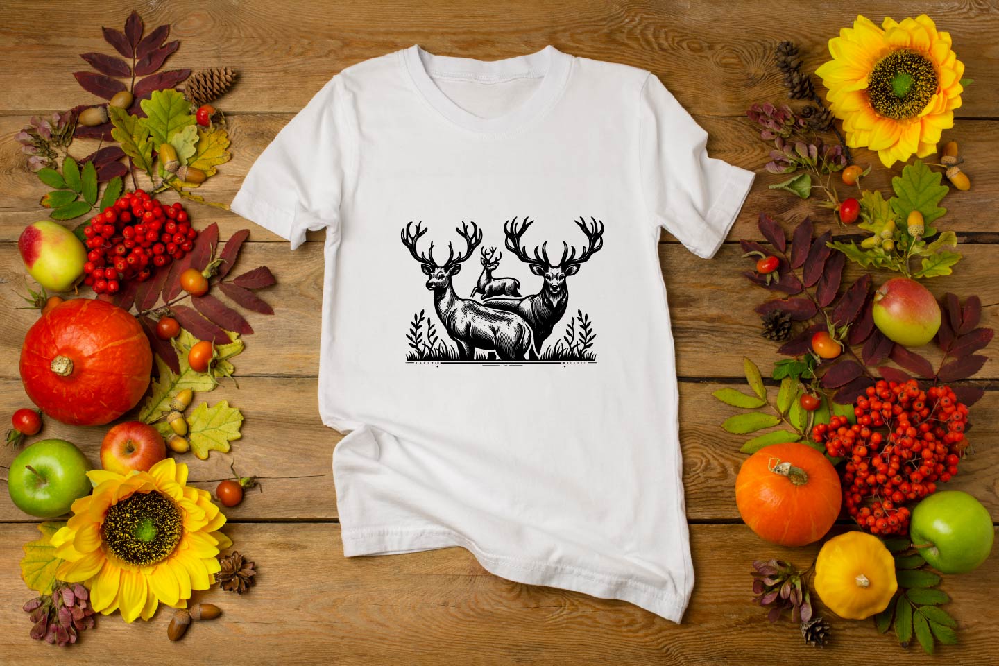 Deer Vector Art – Digital Download