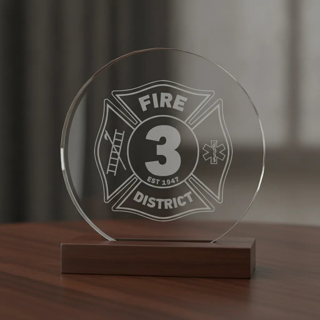 District 3 Fire Department Patch SVG
Firefighter Maltese Cross Vector
Fire District 3 Emblem
Firefighter Plaque Engraving File
Fire Department Sign CNC File