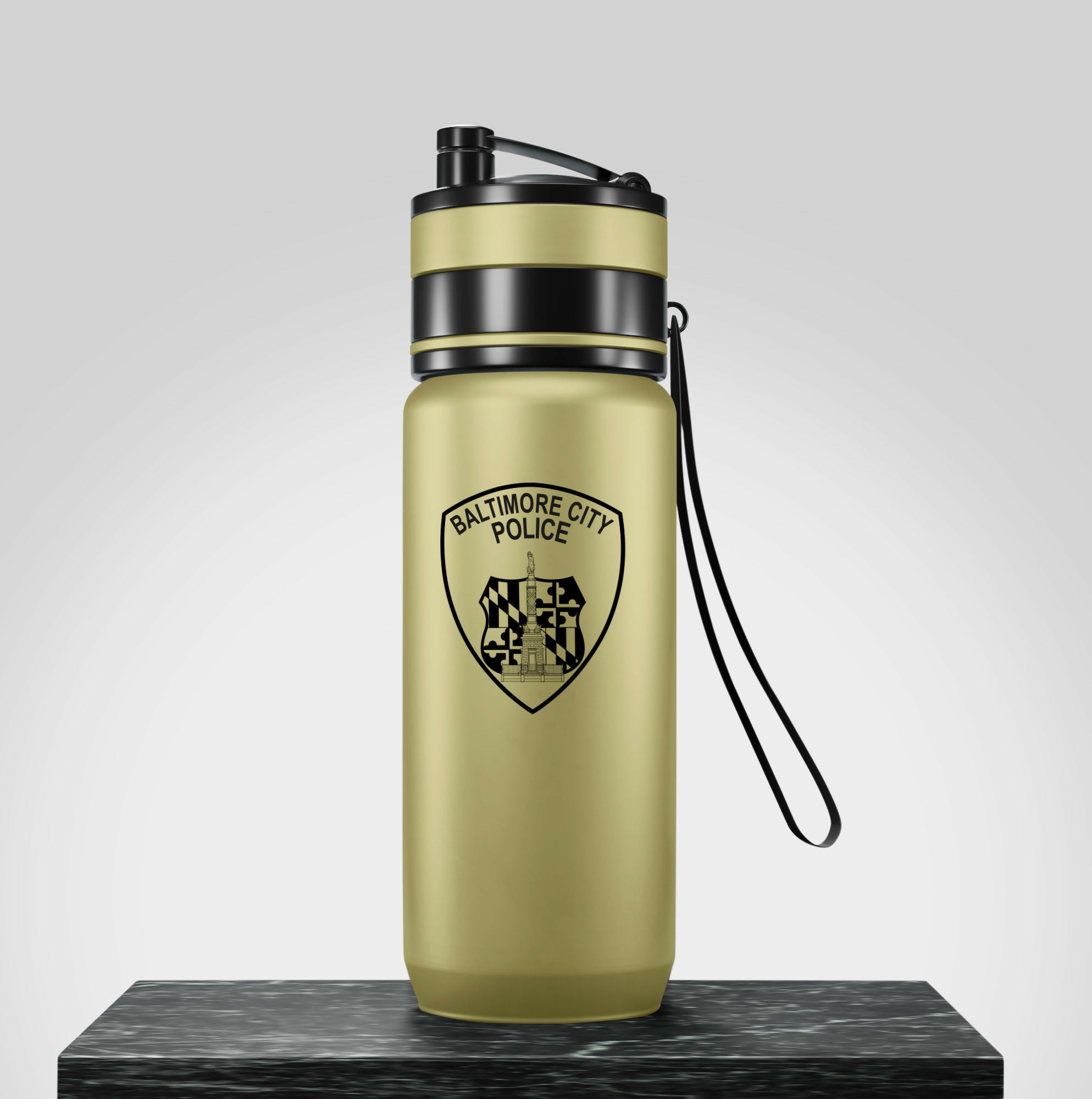 Baltimore City Police Badge Tumbler