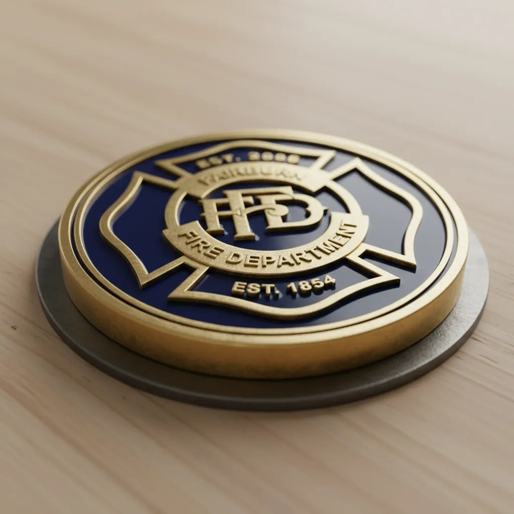 Fairburn Fire Department Badge SVG
Firefighter Maltese Cross Vector Design
FFD Monogram Fire Rescue Engraving File
Fairburn Fire Station Sign CNC File
Circular Fire Department Emblem Vector for Lasers
