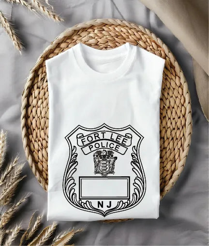 Fort Lee Police Department Badge SVG New Jersey Law Enforcement Vector