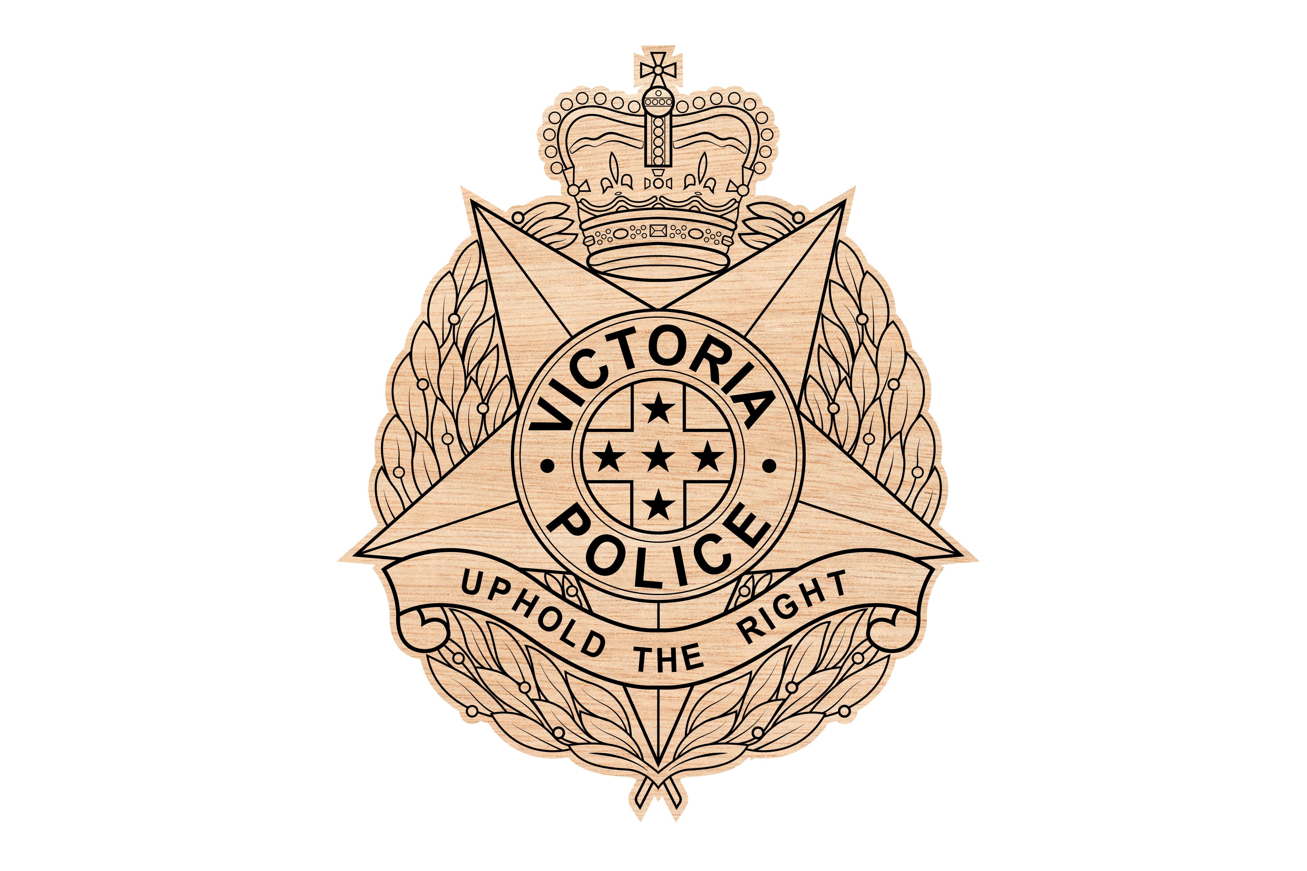 Victoria Police Logo Vector Art