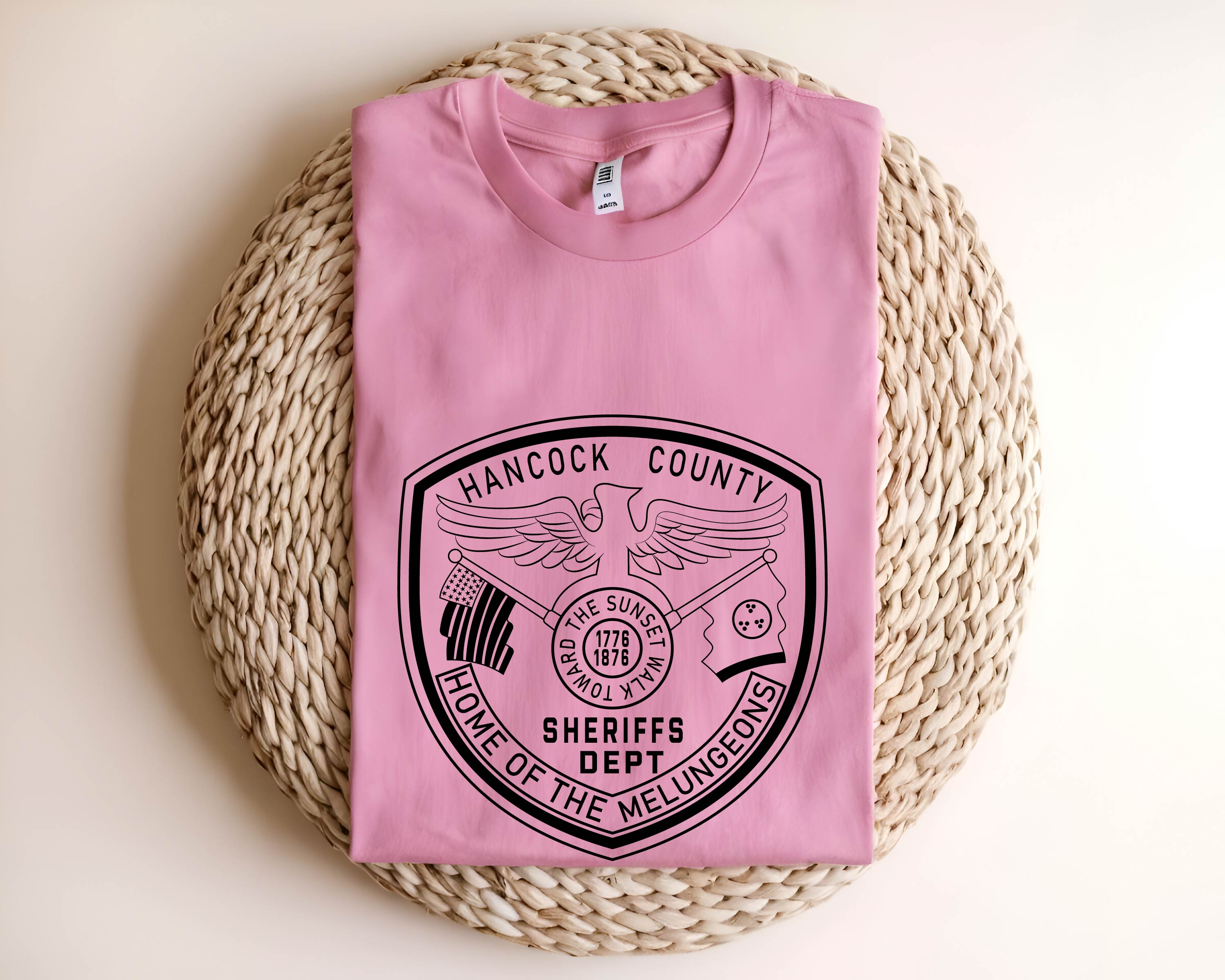 Hancock County Sheriff Dept Emblem SVG for CNC
Tennessee Law Enforcement Shield Vector Design
Hancock County SO Memorial Logo for Laser Engraving