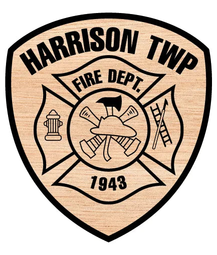 Harrison Township Fire Department Patch SVG Fire Rescue Vector
