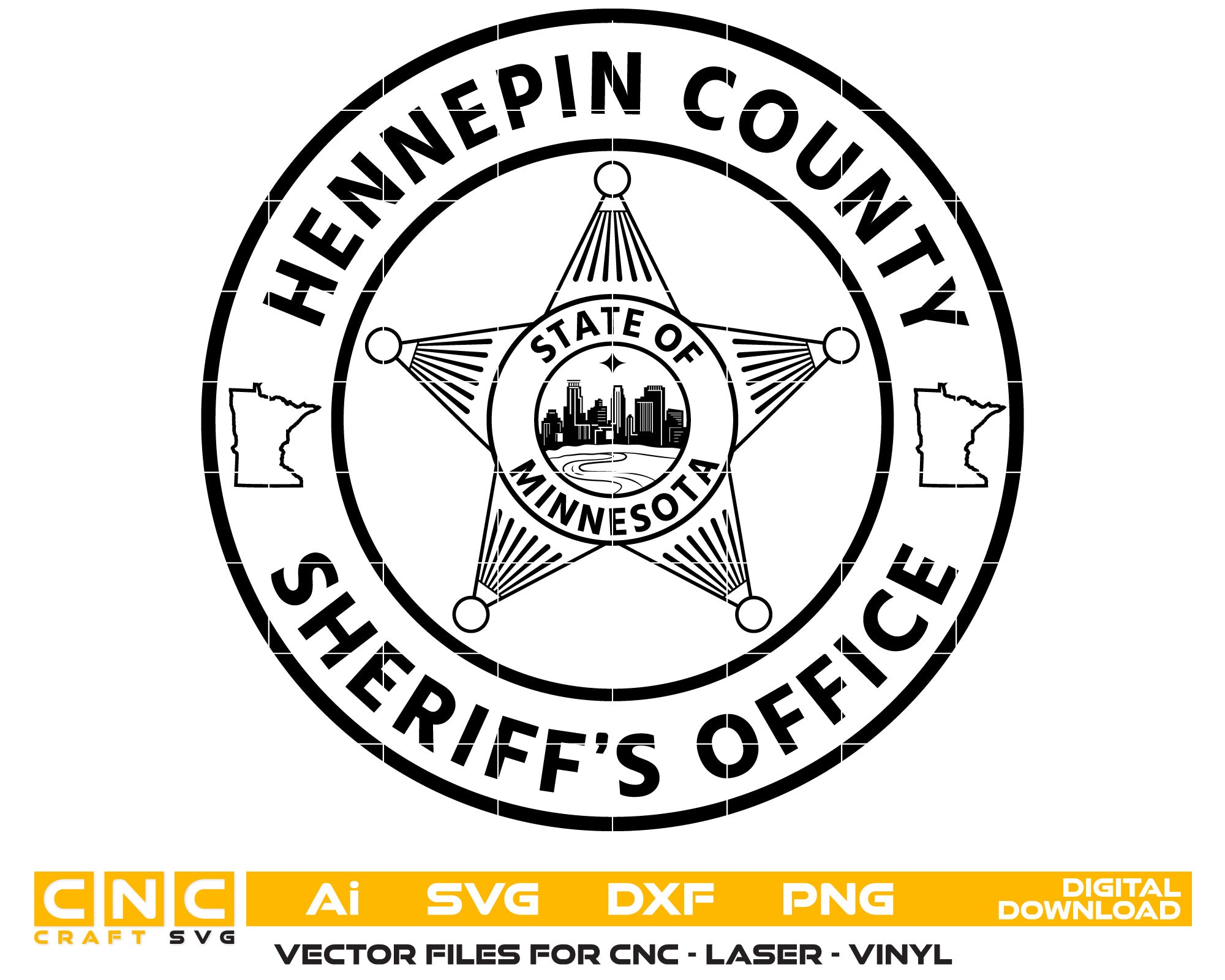 Hennepin County Sheriff’s Office Badge SVG
Hennepin County Sheriff Badge Vector
Law Enforcement Badge Hennepin County
Sheriff Office Badge SVG
Hennepin County Sheriff Emblem