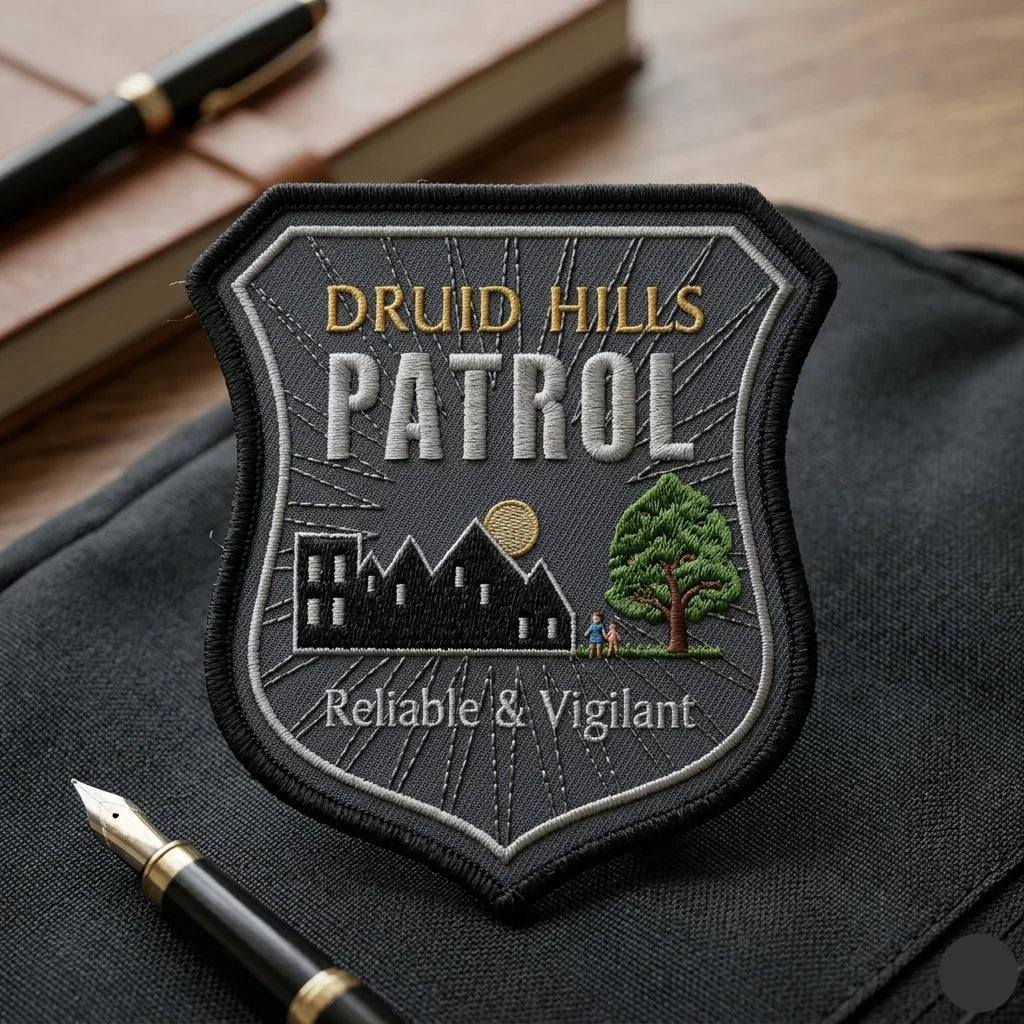 Druid Hills Patrol Badge SVG for CNC
Reliable & Vigilant Logo Vector for Laser Engraving
Druid Hills Security Patrol Emblem for Wood Carving
Professional Druid Hills Patrol Shield Vector Design
Druid Hills Patrol SVG Logo for CNC Router Projects