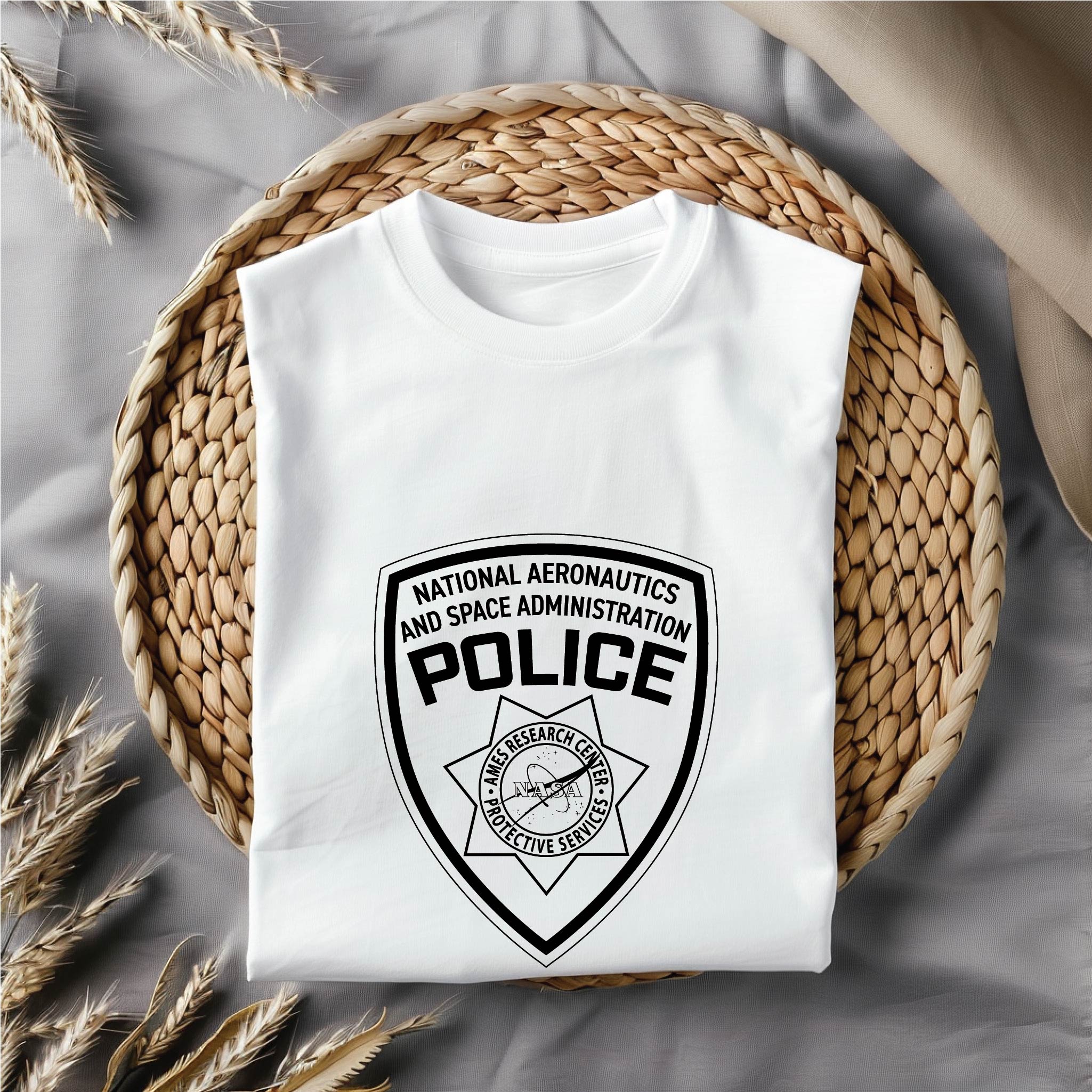 NASA Police Patch SVG for CNC Router
NASA Security Force Logo Vector for Laser Engraving
NASA Federal Law Enforcement Emblem for Wood Carving
Professional NASA Security Shield Vector Design
NASA Police SVG Logo for Custom Plaque Projects