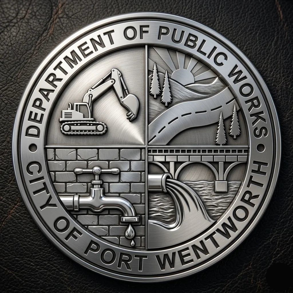 City of Port Wentworth Seal SVG for CNC
Port Wentworth GA Logo Vector for Laser Engraving
Port Wentworth Georgia City Seal for Wood Carving
Professional City of Port Wentworth Vector Design
Port Wentworth GA City SVG Logo for CNC Router Projects