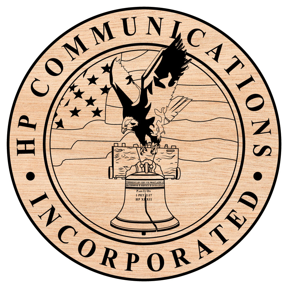 HP Communications Incorporated Logo SVG
Corporate Logo Vector Design
HP Communications Engraving File
Business Signage CNC File
Company Logo Vector for Laser Cutting