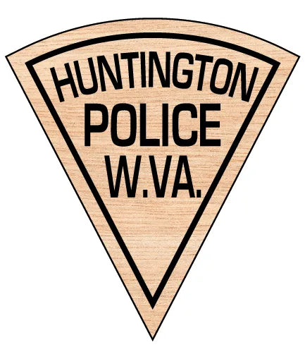 Huntington Police Department Patch West Virginia SVG Law Enforcement Vector