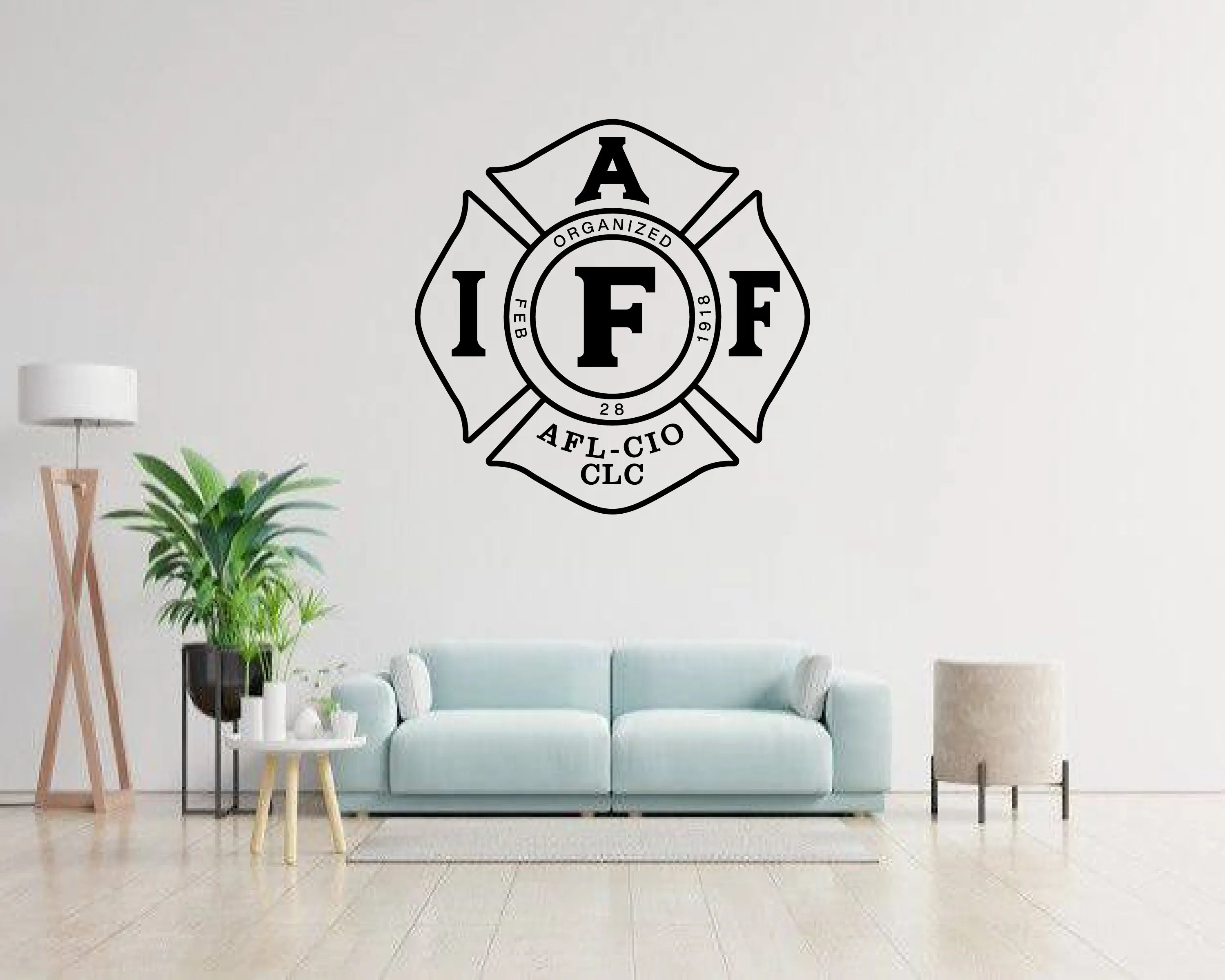 International Association of Fire Fighters Logo SVG IAFF Firefighter Vector