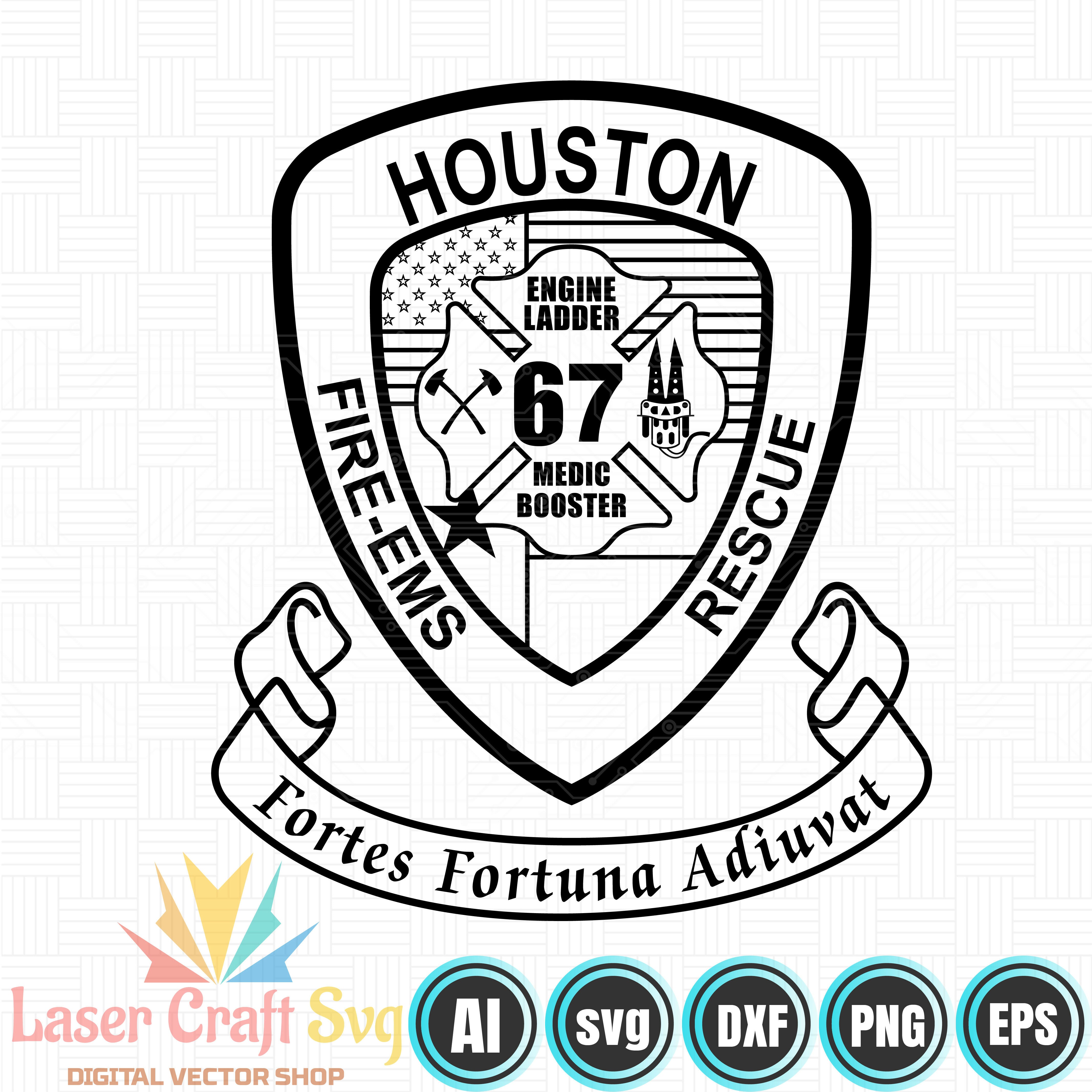 Houston Fire Rescue Ems Patch-01
