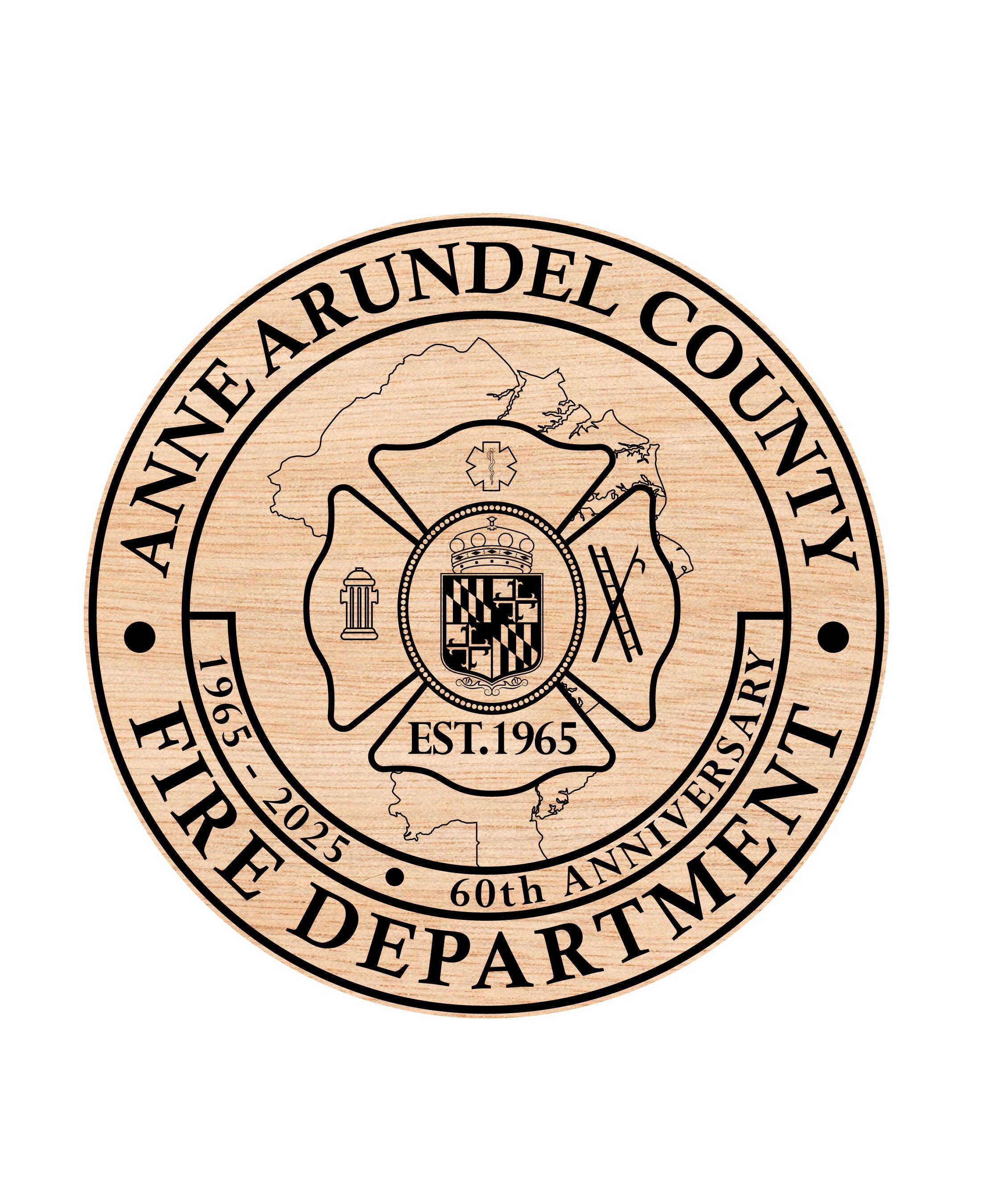 Anne Arundel County Fire Department Badge