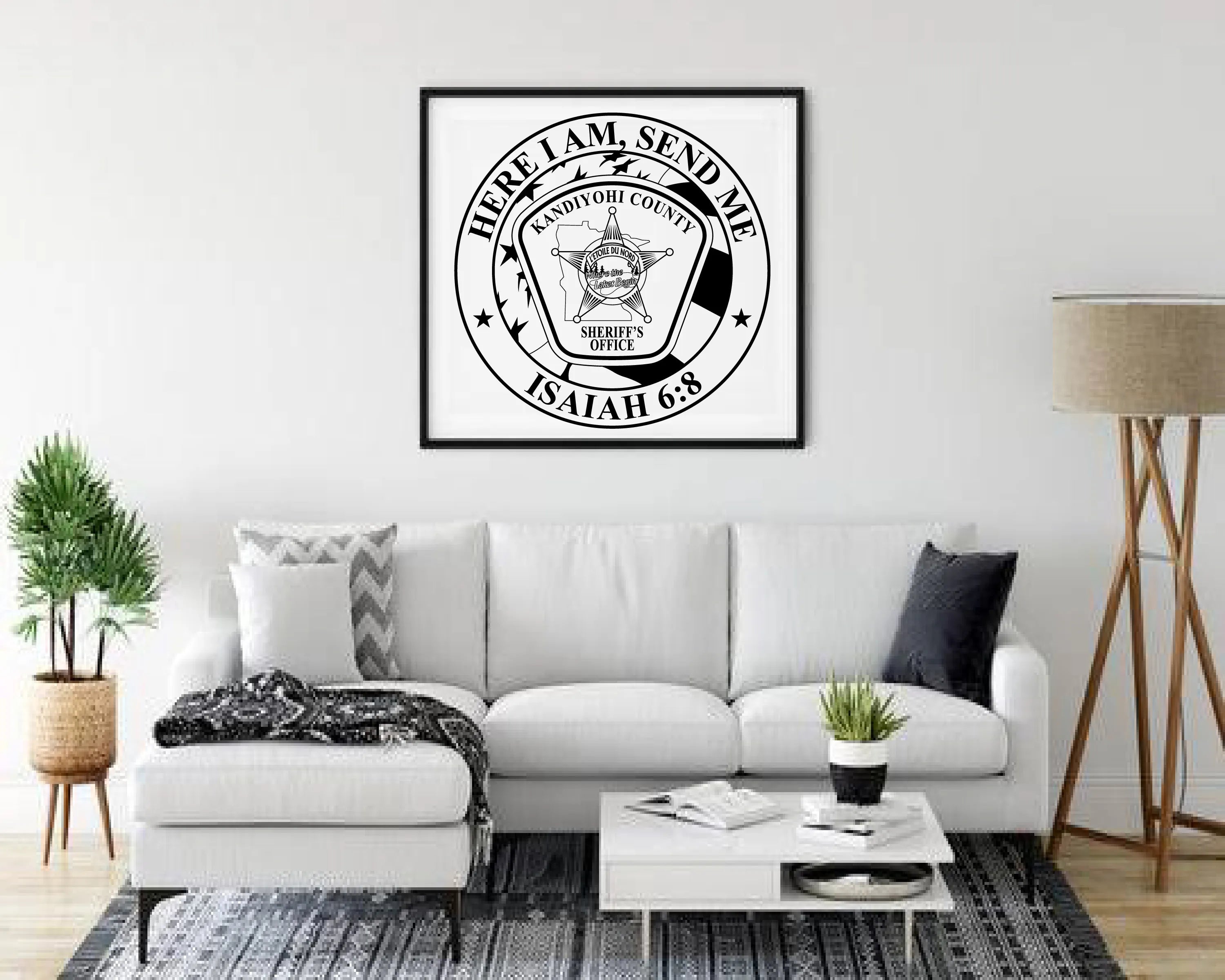 Kandiyohi County Sheriff Office Patch SVG Minnesota Law Enforcement Vector