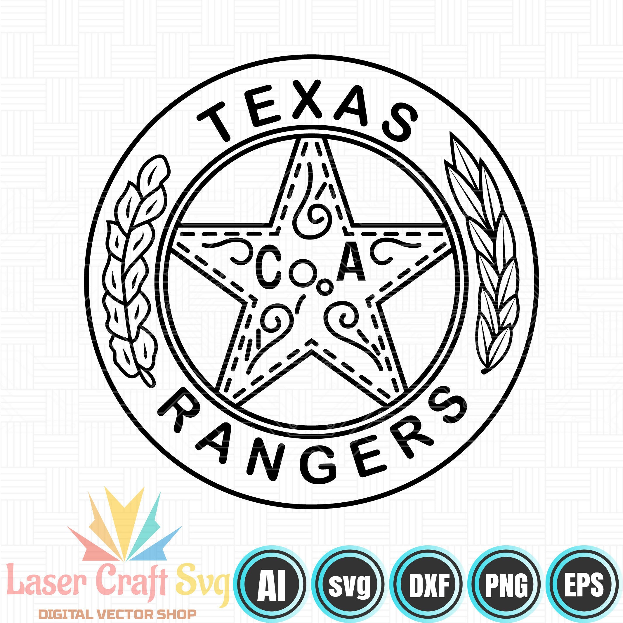 Texas Rangers Logo Seal-01x-01