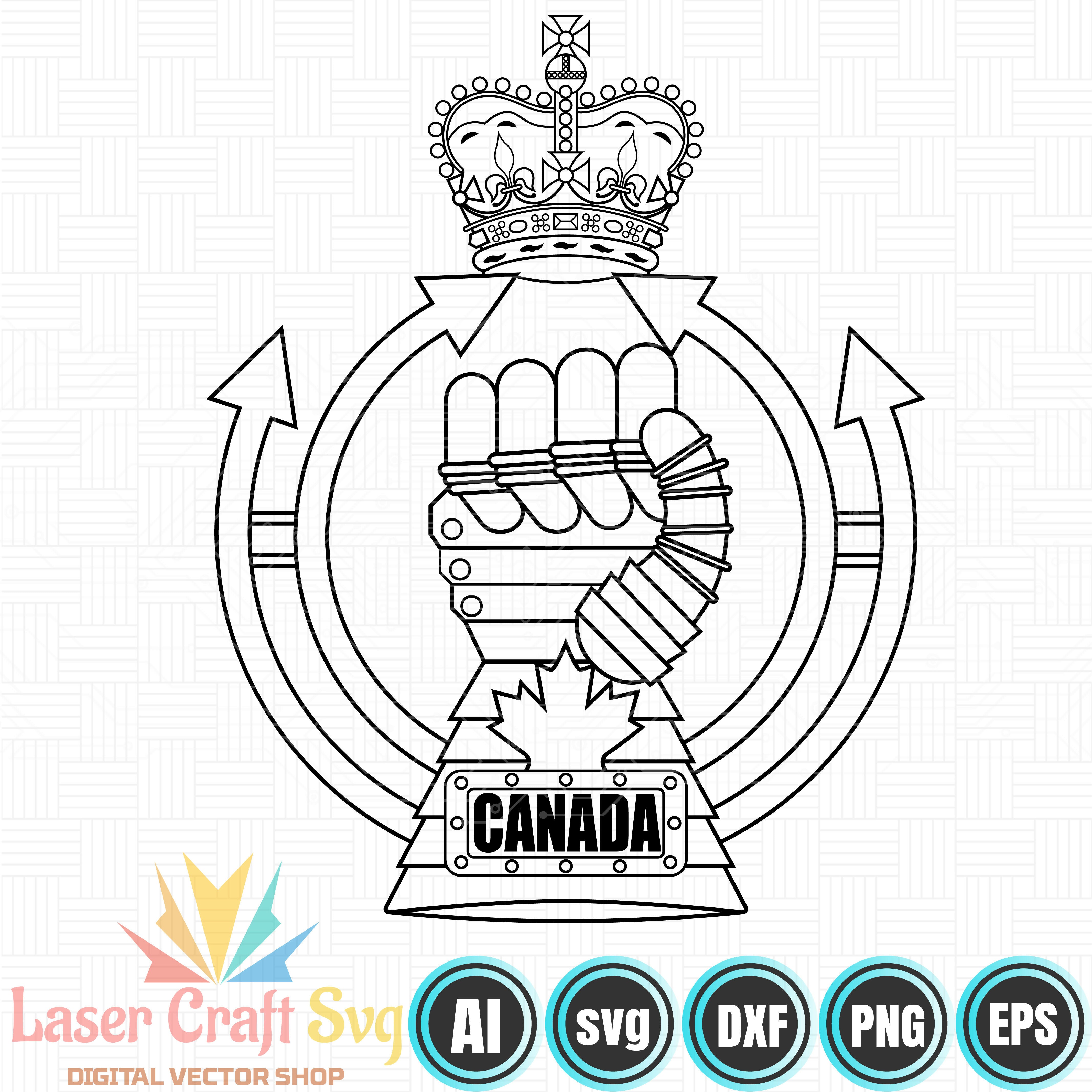 Royal Canadian Armoured Corps Vector-01g-01