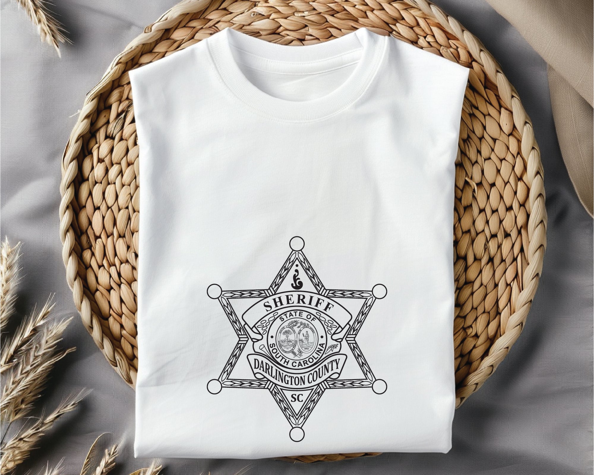 Darlington County Sheriff Badge SVG
Darlington County Sheriff Badge Vector
Sheriff Badge Design SVG
Law Enforcement Badge Darlington County
Darlington County Sheriff Office Badge