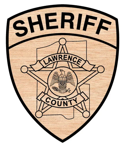 Lawrence County Sheriff's Office Patch Mississippi SVG Sheriff Vector